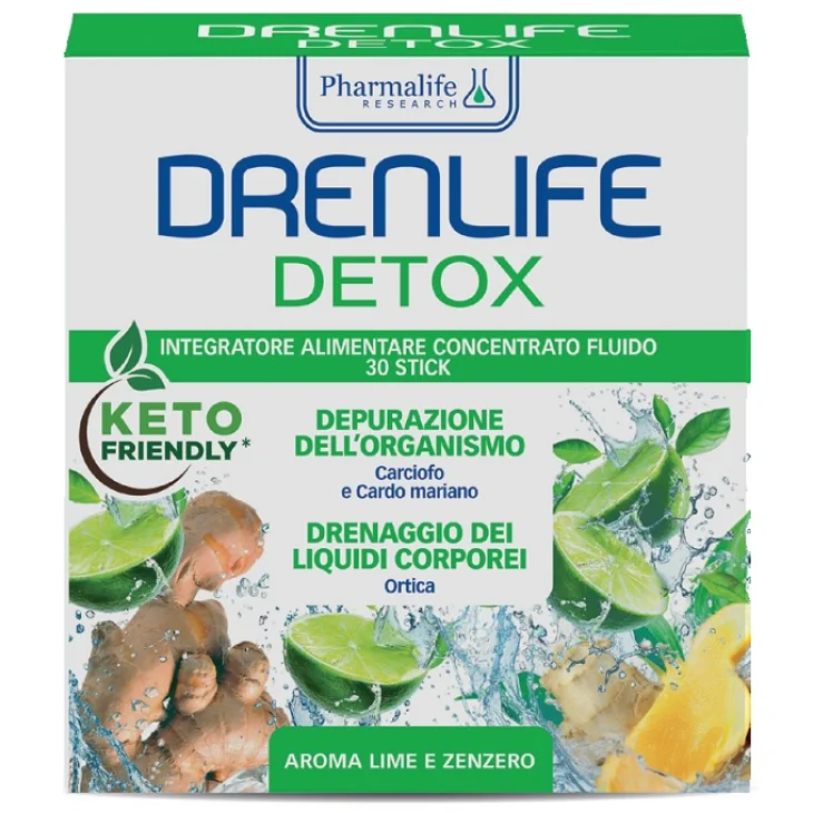Pharmalife Research Drenlife Detox Integratore Depurativo 30 Stick Pharmalife Research Drenlife Detox Integratore Depurativo 30 Stick