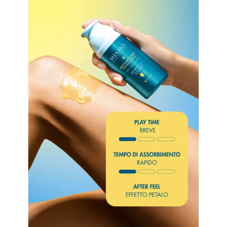 Miamo Heat & Sun Aging Body Serum Defence Siero Solare Corpo Rinfrescante Lenitivo Idratante 100 ml