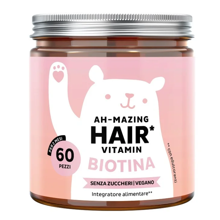 AH MAZING HAIR VIT C/BIOT60CAR