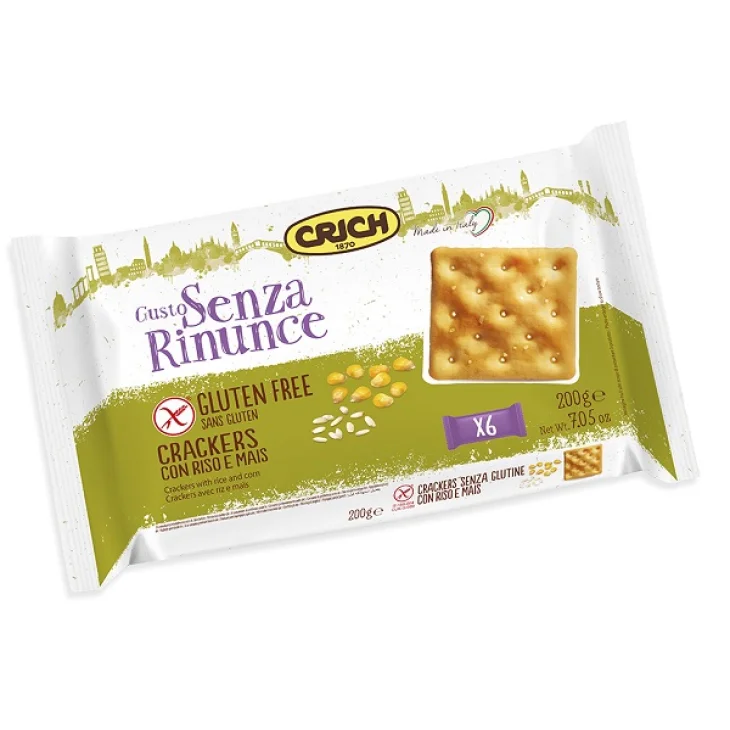 GUSTO S/Rinunce Crackers 200g