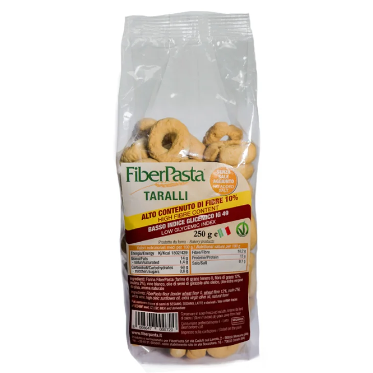 FIBERPASTA B.I.Taralli 250g FIBERPASTA B.I.Taralli 250g