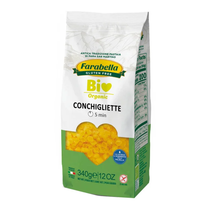 FARABELLA BIO Pasta Conch.340g FARABELLA BIO Pasta Conch.340g