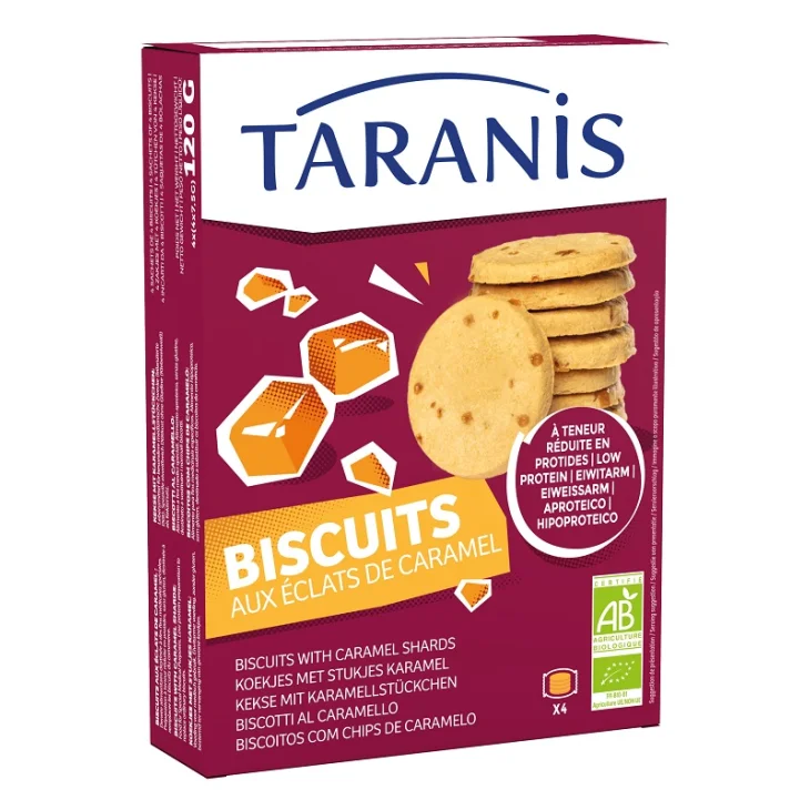 TARANIS Bisc.Caramello 120g TARANIS Bisc.Caramello 120g