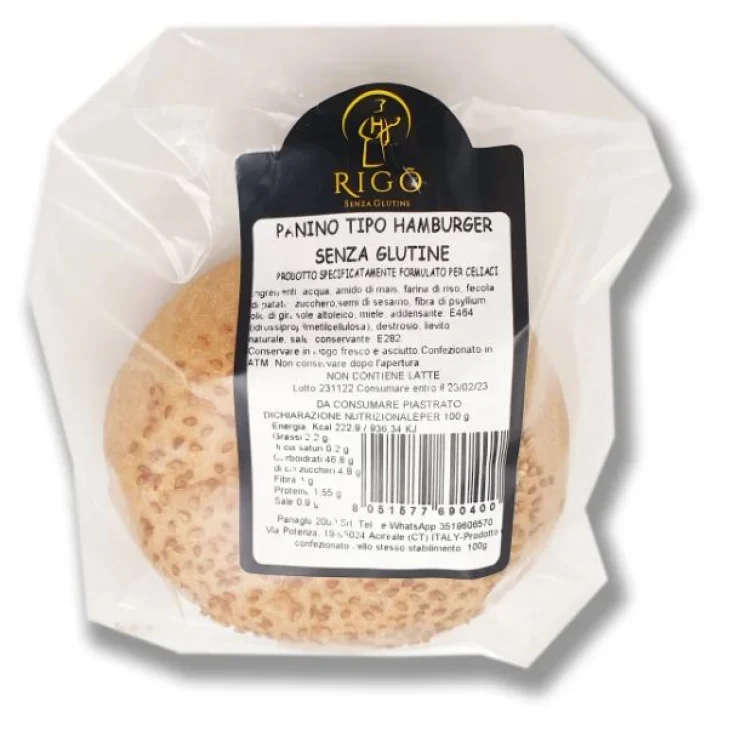 RIGO'Panino Tipo Hamburger