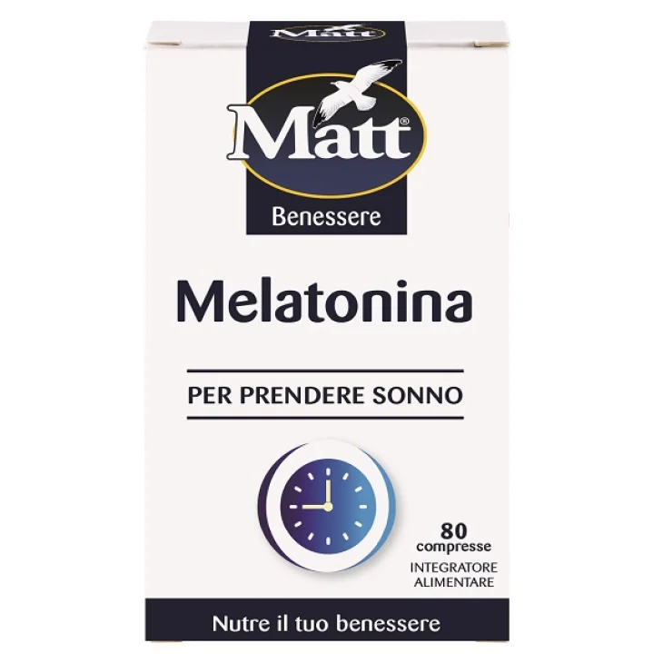 MATT BEN Melatonina 80Cpr MATT BEN Melatonina 80Cpr