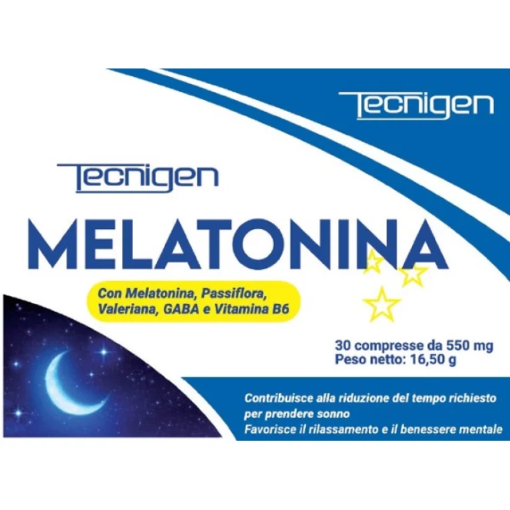 TECNIGEN MELATONINA 30Cpr TECNIGEN MELATONINA 30Cpr