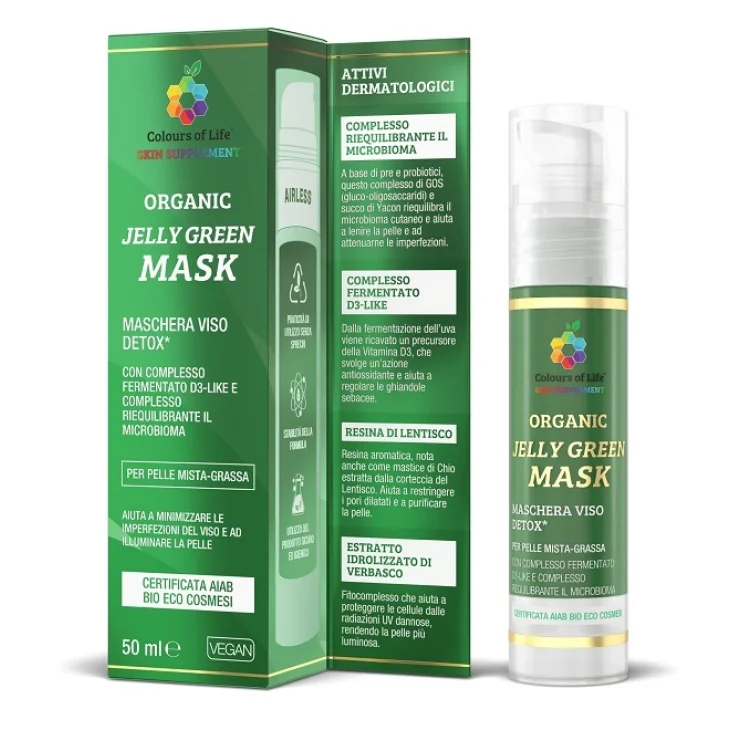 JELLY GREEN ORGANIC MASK 50ML JELLY GREEN ORGANIC MASK 50ML