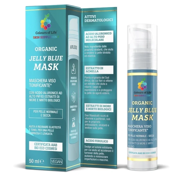 JELLY BLUE ORGANIC MASK 50ML JELLY BLUE ORGANIC MASK 50ML