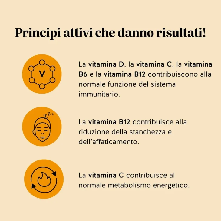 Immune Vitamin Integratore per le difese immunitarie Senza Zuccheri e Vegetariano 60 orsetti gommosi