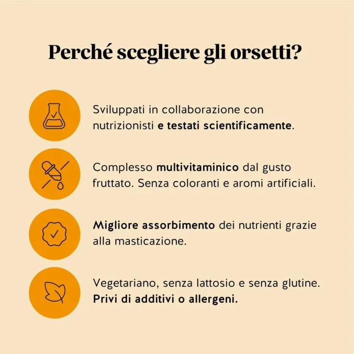 Immune Vitamin Integratore per le difese immunitarie Senza Zuccheri e Vegetariano 60 orsetti gommosi