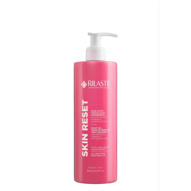 Rilastil Skin Reset Olio Latte Detergente Viso 400 ml