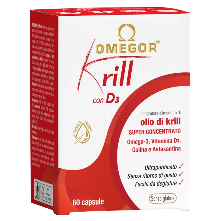 OMEGOR KRILL D3 60 Cps