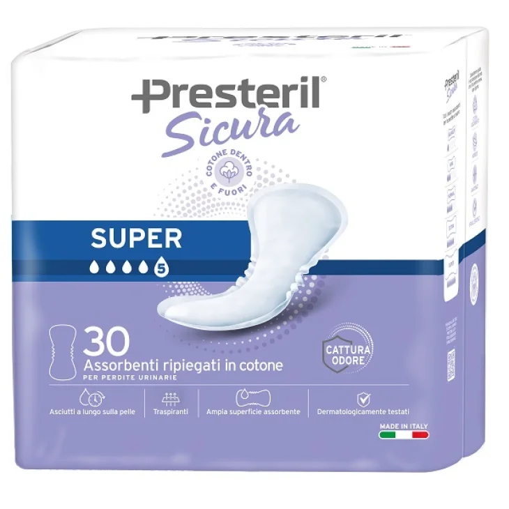 PRESTERIL Sicura Ass.Super30pz