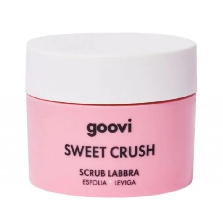 Goovi Sweet Crush Scrub Labbra Esfoliante e Levigante 10 ml Goovi Sweet Crush Scrub Labbra Esfoliante e Levigante 10 ml