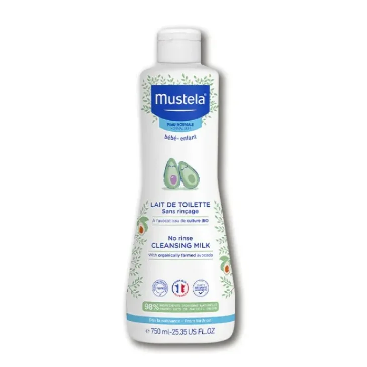 Mustela Latte di Toilette per Detersione Delicata Neonati e Bambini 750 ml Mustela Latte di Toilette per Detersione Delicata Neonati e Bambini 750 ml