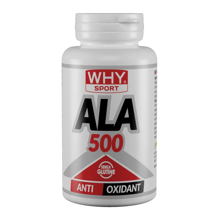Why Sport Ala 500 Acido Alfa Lipoico Integratore Antiossidante 60 Compresse