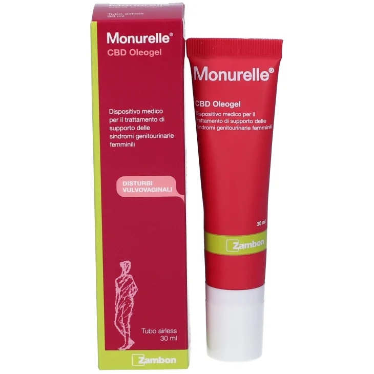 Monurelle CBD Oleogel Dispositivo Medico per il Benessere Intimo Femminile 30 ml