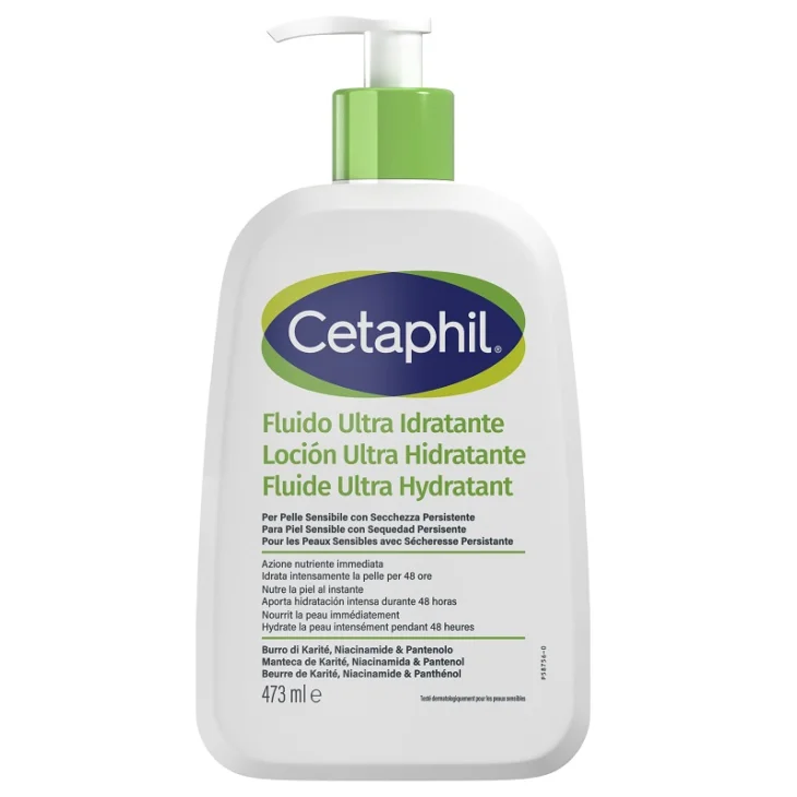 Cetaphil Fluido Ultra Idratante Corpo per Pelle Molto Secca e Sensibile 473 ml Cetaphil Fluido Ultra Idratante Corpo per Pelle Molto Secca e Sensibile 473 ml