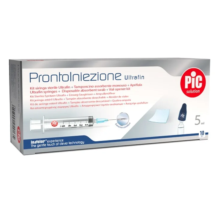 PIC ProntoIniez.5ml 23g*10pz