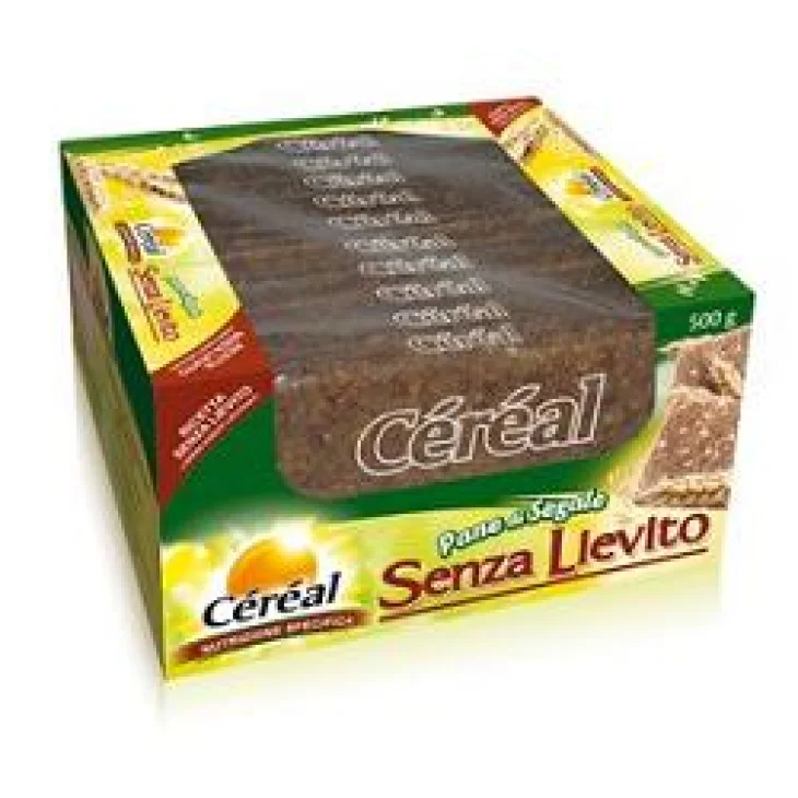 C&Eacute;R&Eacute;AL Pane di Segale Senza Lievito Integrale Confezione da 10 monoporzioni