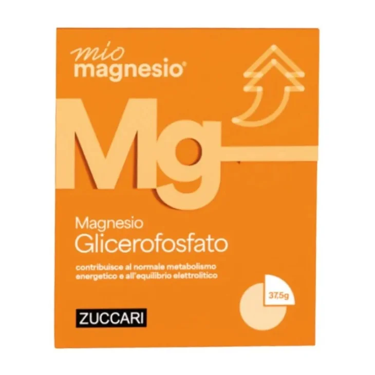 Zuccari MioMagnesio Magnesio Glicerolo Fosfato Integratore per il Recupero Fisico 37,5 g Zuccari MioMagnesio Magnesio Glicerolo Fosfato Integratore per il Recupero Fisico 37,5 g