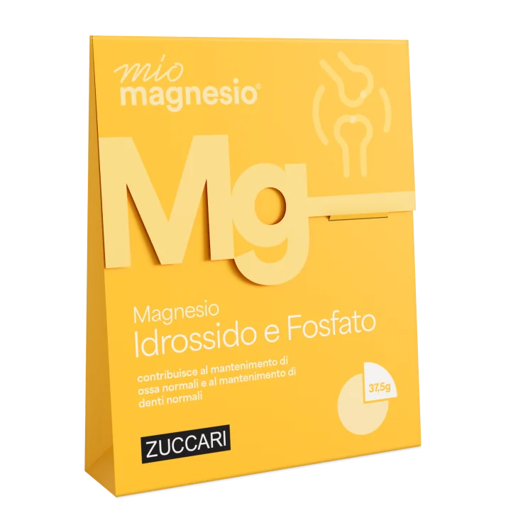 Zuccari MioMagnesio Magnesio Idrossido e Fosfato Integratore per il Benessere Muscolare 37,5 g Zuccari MioMagnesio Magnesio Idrossido e Fosfato Integratore per il Benessere Muscolare 37,5 g