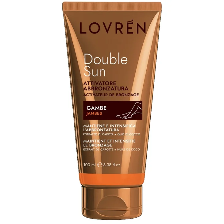 Lovren Double Sun Gambe Attivatore Abbronzatura Intensificatore Abbronzatura 100 ml