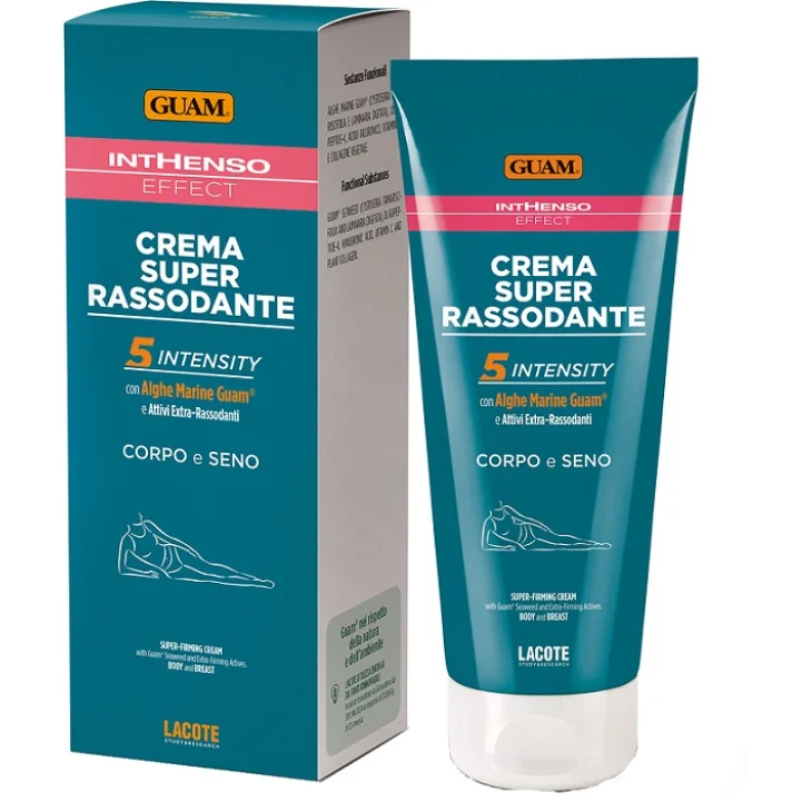 Guam Inthenso Effect Crema Super Rassodante 5 Intensity Corpo e Seno 200 ml Guam Inthenso Effect Crema Super Rassodante 5 Intensity Corpo e Seno 200 ml