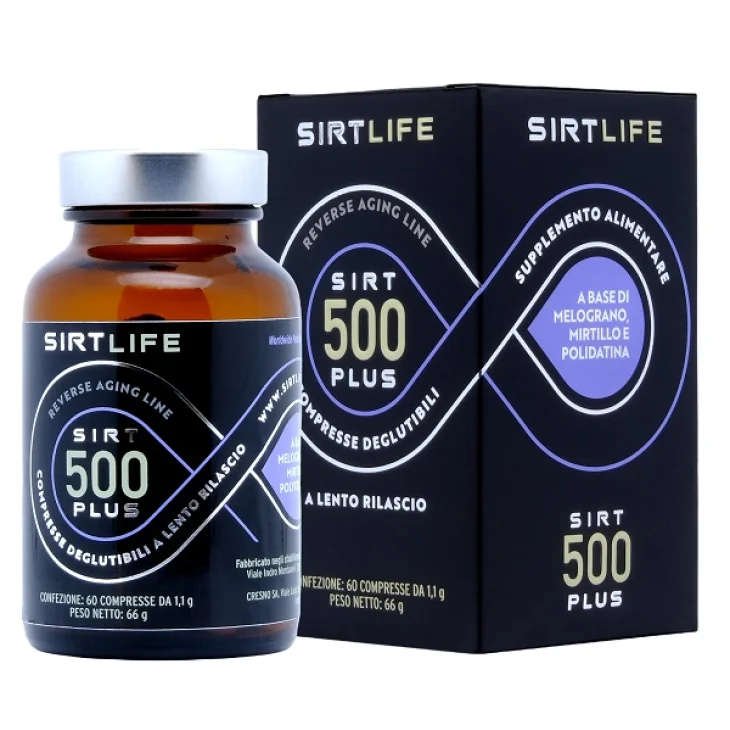 SIRT 500 PLUS 60 COMPRESSE SIRT 500 PLUS 60 COMPRESSE