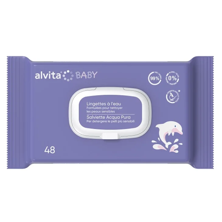 ALVITA SALVIETTE ACQUA PURA48P