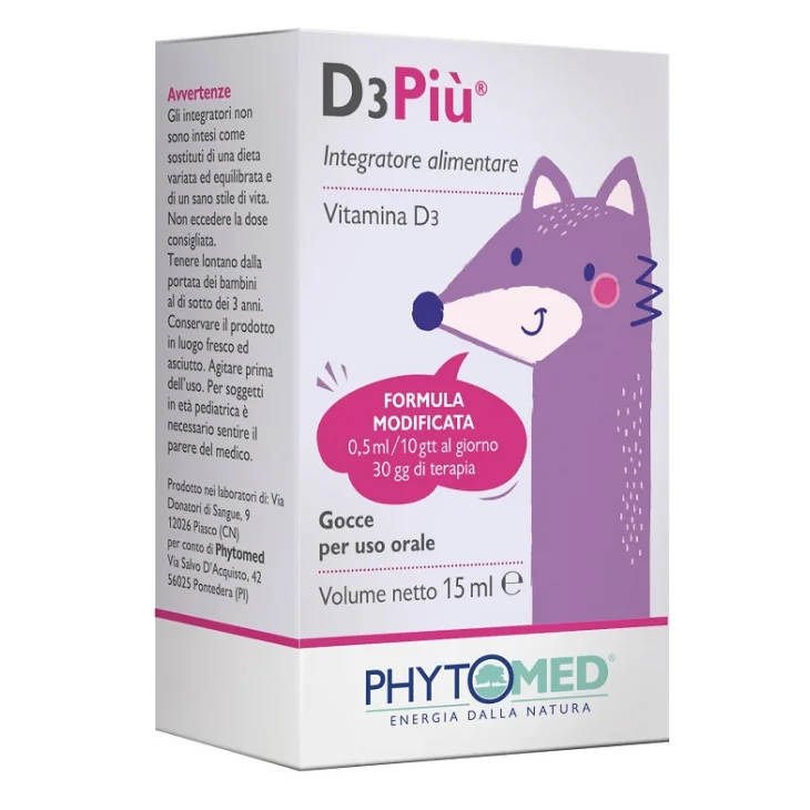 D3PIU' GOCCE 15ML D3PIU' GOCCE 15ML