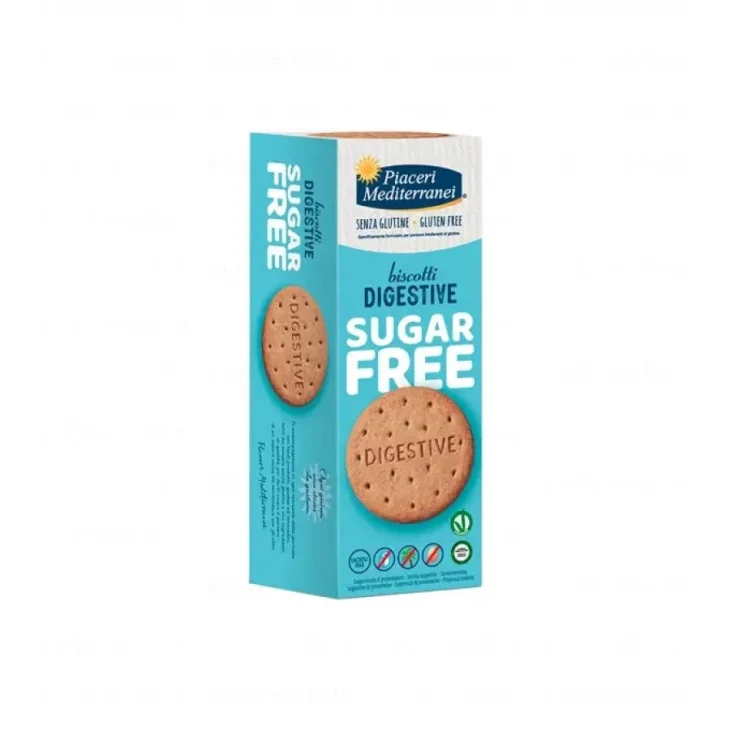 Piaceri Meditteranei Biscotti Digestive Senza Zucchero Senza Glutine 160 g