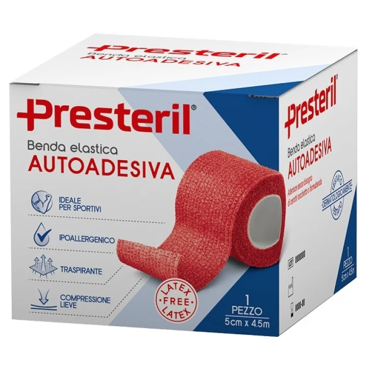 PRESTERIL BENDA EL 5X450 ROSSO