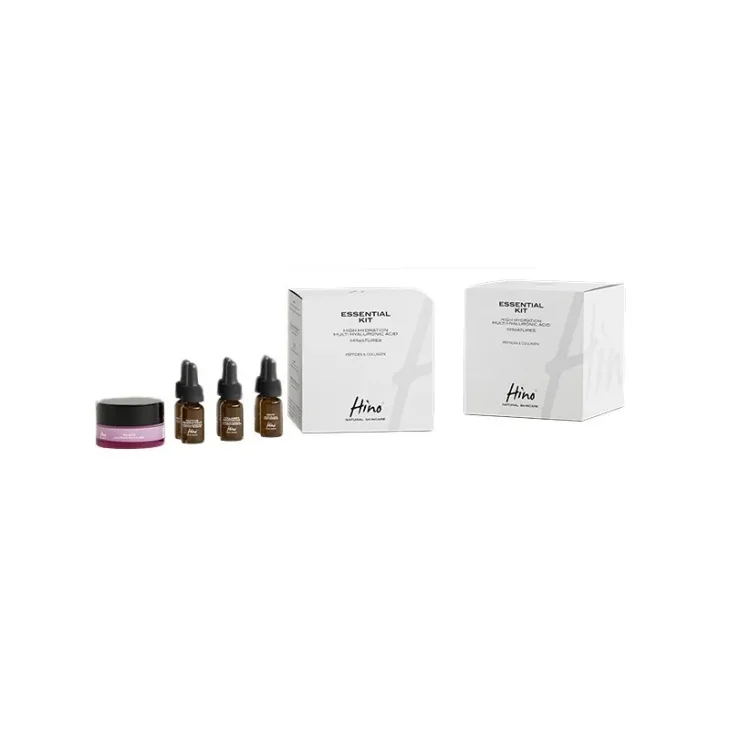 Hino Natural Skincare Essential Kit Antiet&agrave; Sieri e Crema Viso