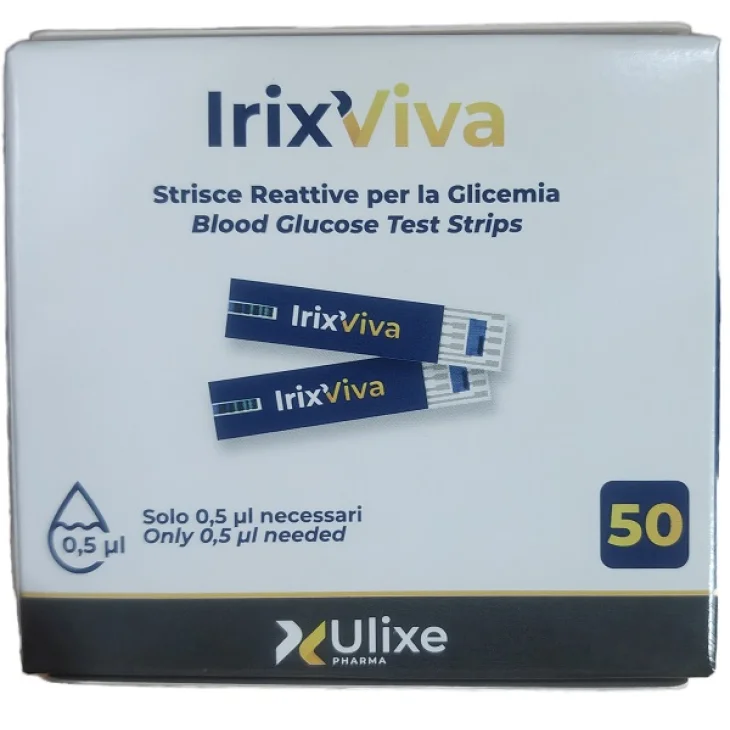 IRIX VIVA Str.Glicemia 50pz