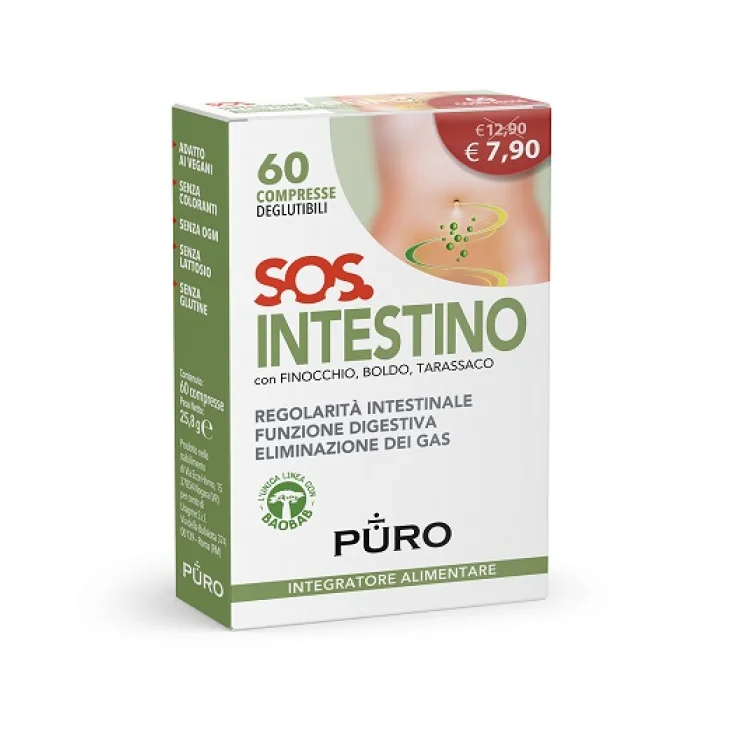 PURO SOS Intestino 60Cpr Degl.