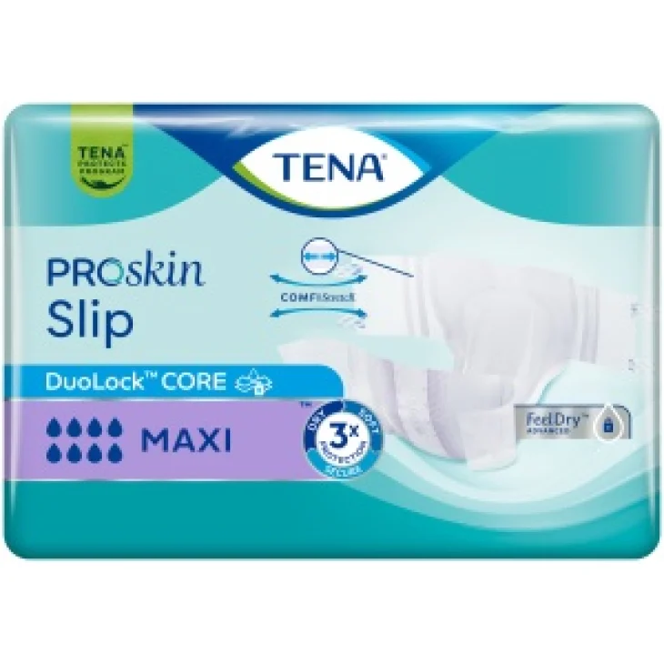 Tena ProSkin Slip Maxi Assorbente a Mutandina per Incontinenza Taglia L 24 Pezzi