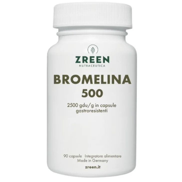 ZREEN Bromelina*500 90Cps ZREEN Bromelina*500 90Cps