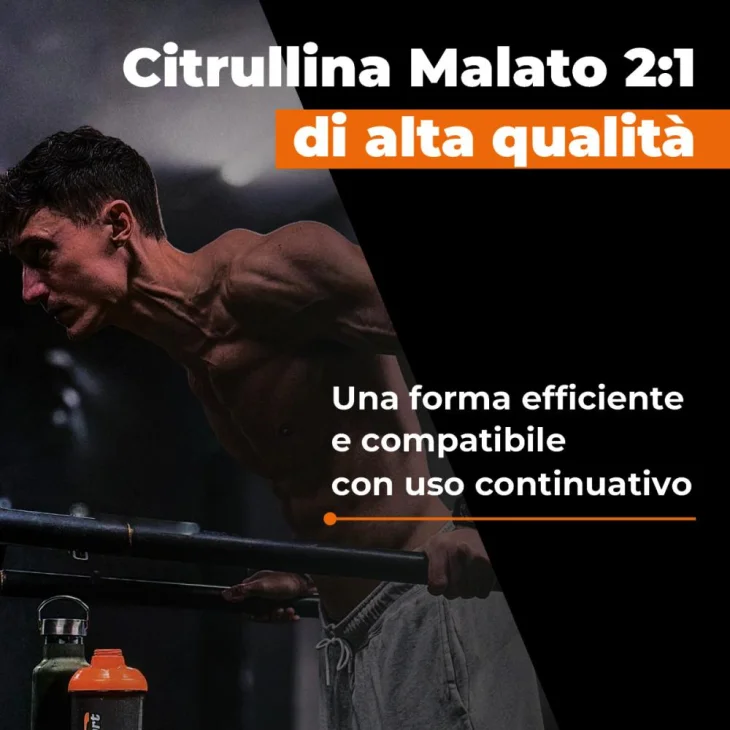 EtichSport Citrullina Malato 2:1 di alta qualit&agrave; 120 capsule