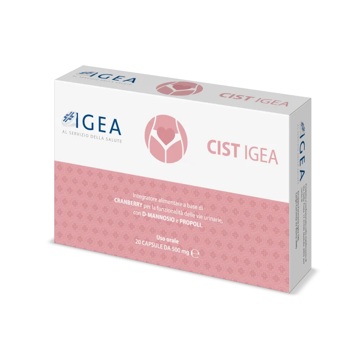Farmacia Igea Cist Igea Integratore per il benessere delle vie urinarie 20 capsule senza glutine e senza lattosio Farmacia Igea Cist Igea Integratore per il benessere delle vie urinarie 20 capsule senza glutine e senza lattosio