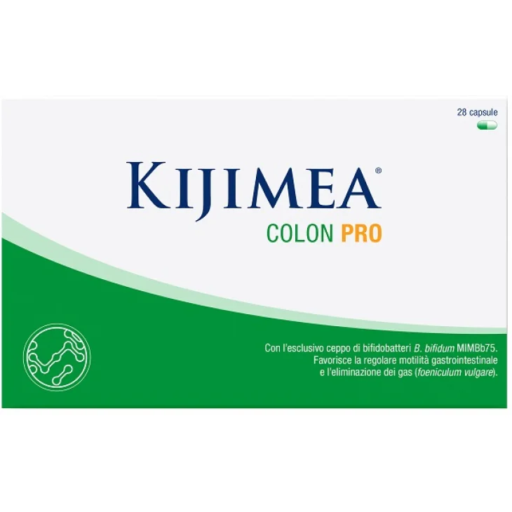 Kijimea Colon Pro Integratore con l'esclusivo ceppo di bifidobatteri B. bifidum MIMBb75 28 capsule