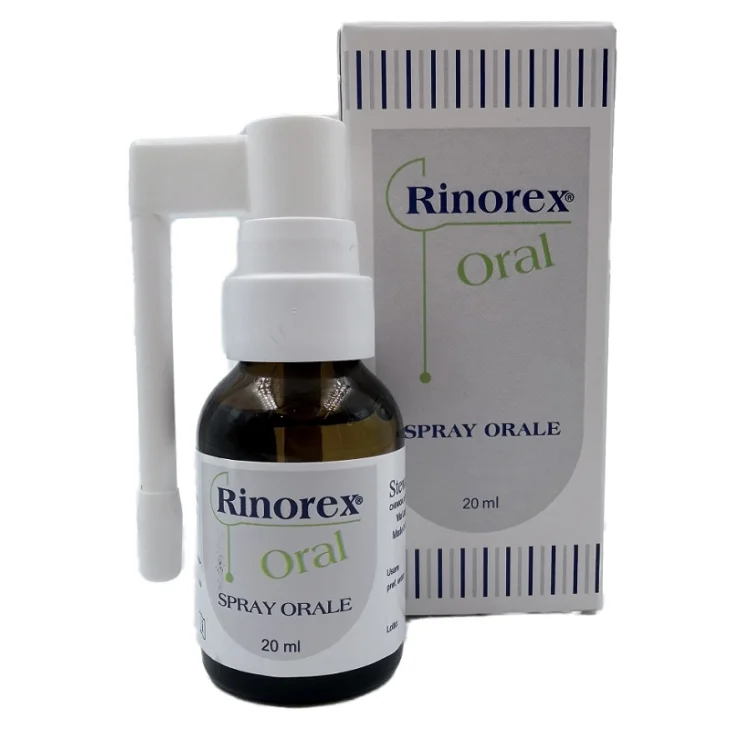 Rinorex Oral Spray Orale con Clorexidina e Acido Ialuronico Spray 20 ml