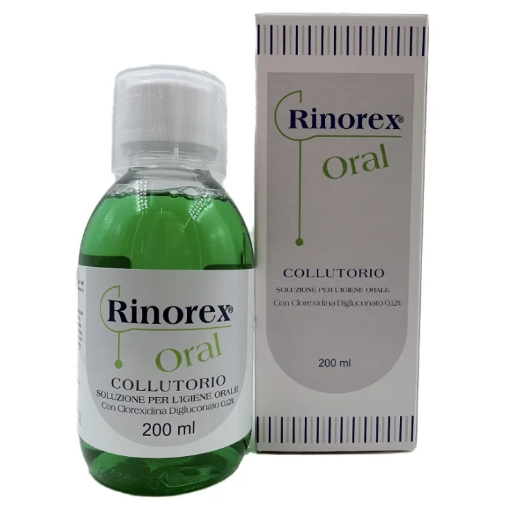 Rinorex Oral Collutorio con Clorexidina 0,12% e Aloe 200 ml