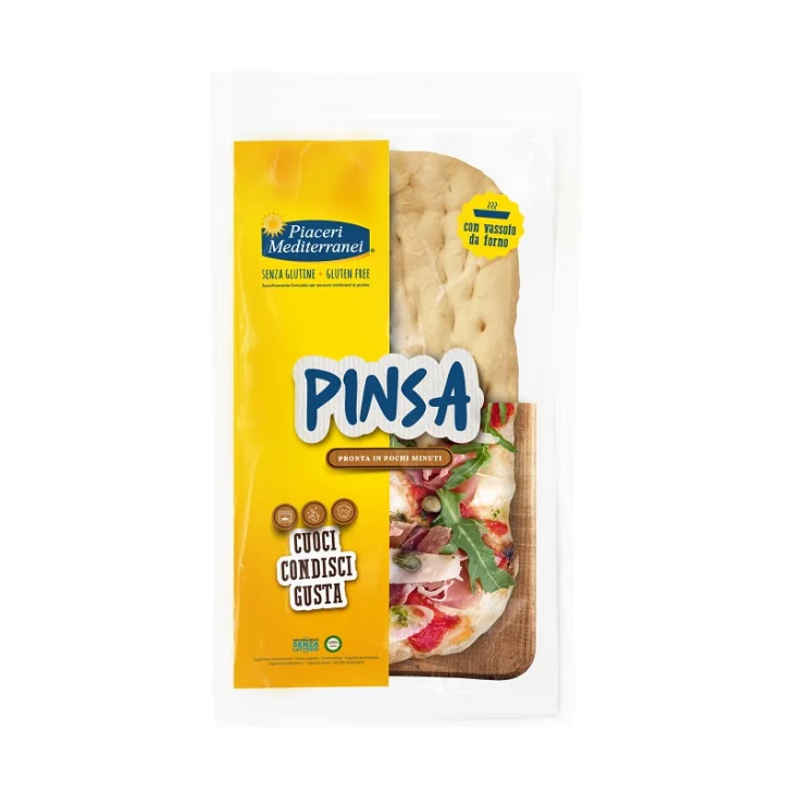 Piaceri Mediterranei Pinsa Naturalmente Senza Lattosio e Senza Glutine 250 g