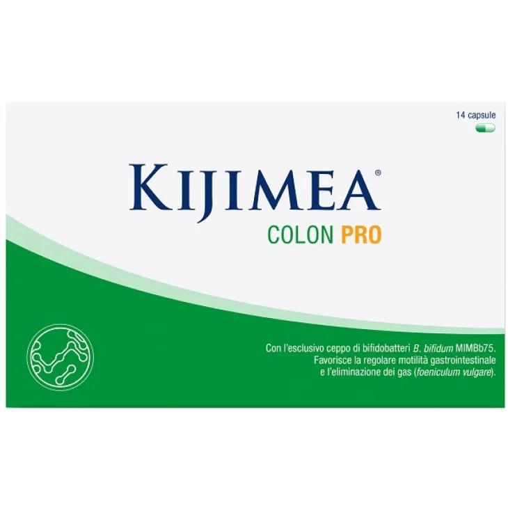 Kijimea Colon Pro Integratore con l'esclusivo ceppo di bifidobatteri B. bifidum MIMBb75 14 capsule