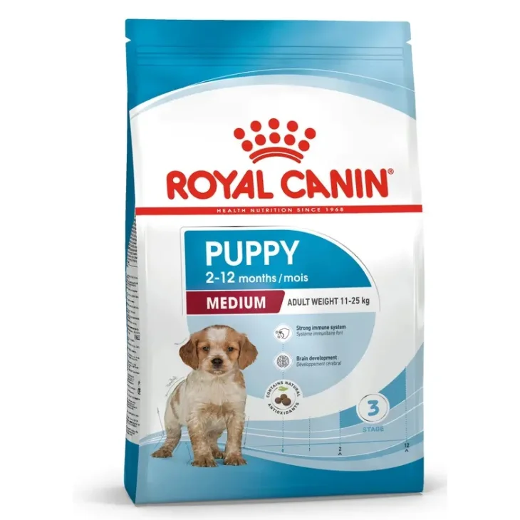 SIZE HEALTH NUTRITION DOG MEDIUM PUPPY 3 KG SIZE HEALTH NUTRITION DOG MEDIUM PUPPY 3 KG