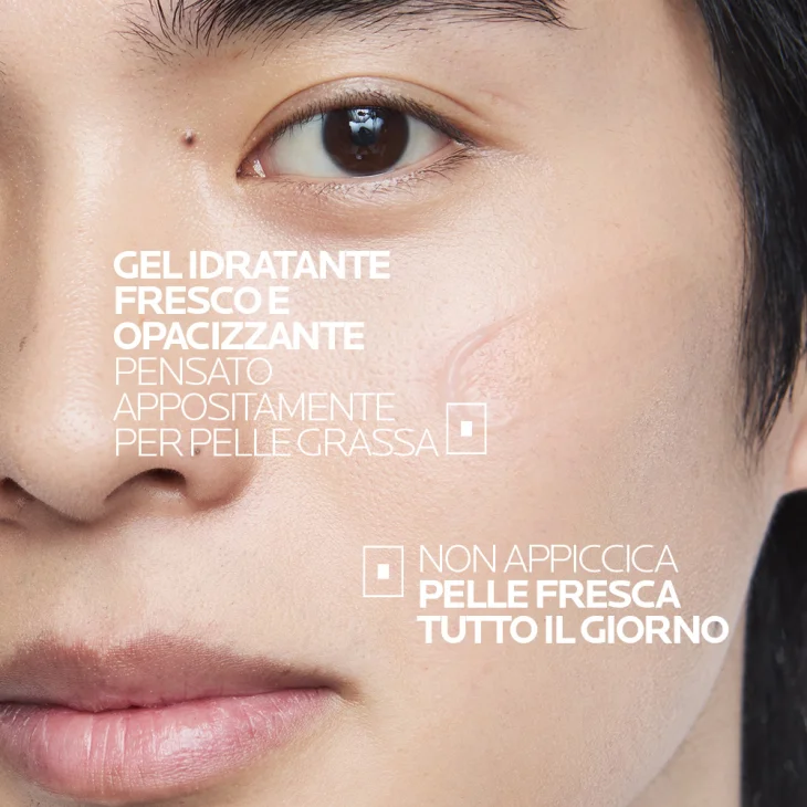 La Roche Posay Effaclar Supramolecular Correttore di sebo e pori, correzione visibile dei pori. Gel idratante fresco e opacizzante, 40ml