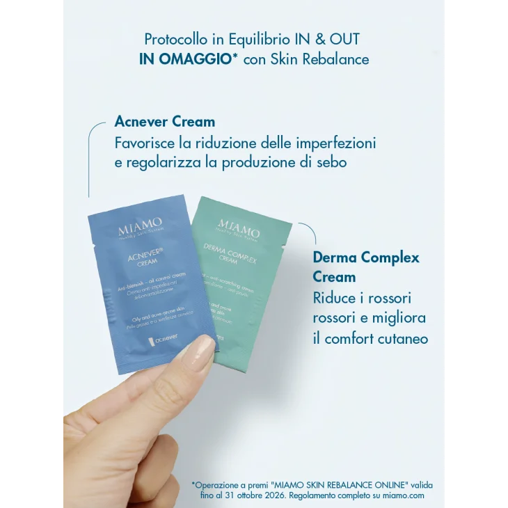 Miamo Skin Rebalance IIntegratore per le Funzioni Depurative dell'organismo e per il benessere della pelle 60 capsule