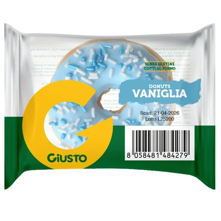 GIUSTO SENZA GLUTINE DONUTS VANIGLIA 35 G