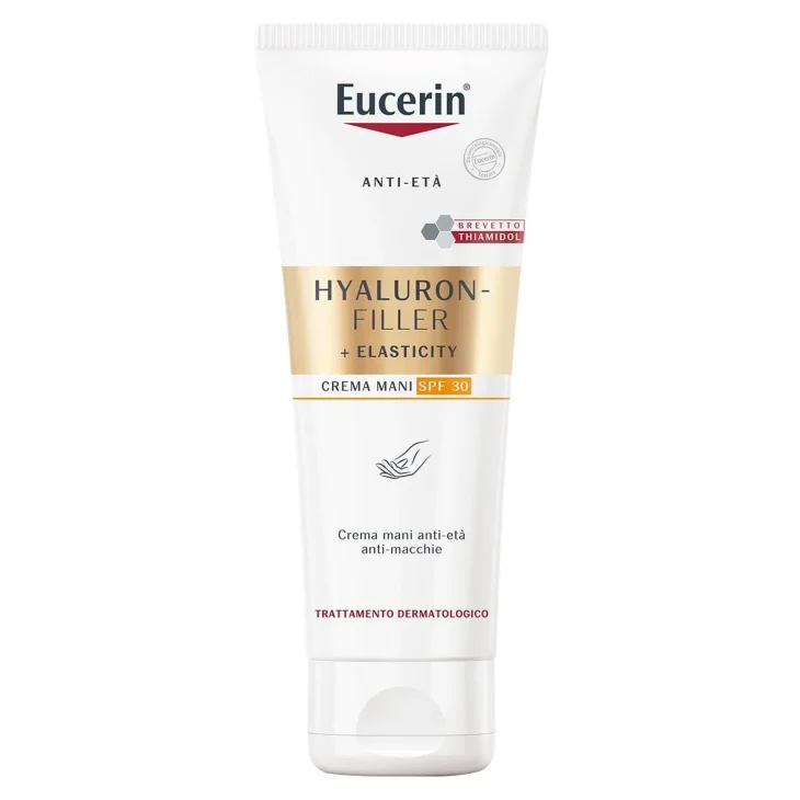 Eucerin Hyaluron Filler Elasticity Crema Mani Antiet&agrave;  e Anti-Macchie SPF30 75 ml